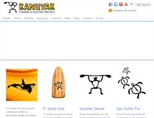 Tablet Screenshot of kanuyak.com